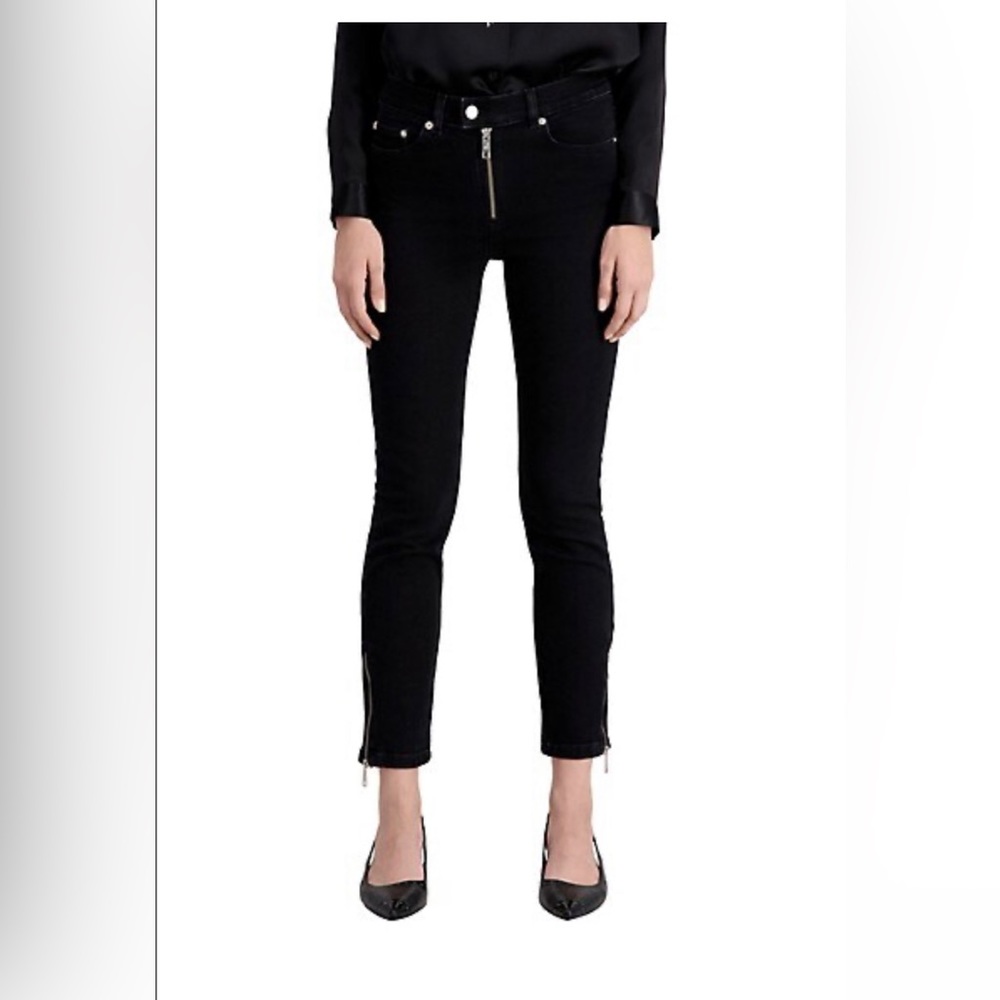Slim-Fit Moto Jeans. Brand new